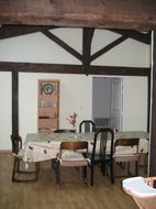 salon du gite du domaine de laubal